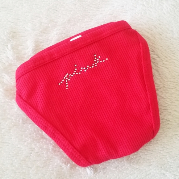 Victoria's Secret PINK Sequin Bling String Bikini Panty❤ - Picture 9 of 11